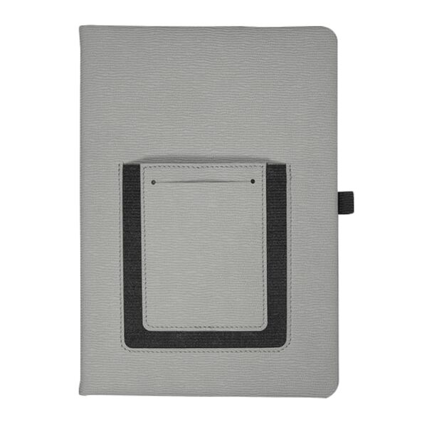 Roma Journal Notebook With Phone Pocket 5.625" X 8.25" Thumbnail