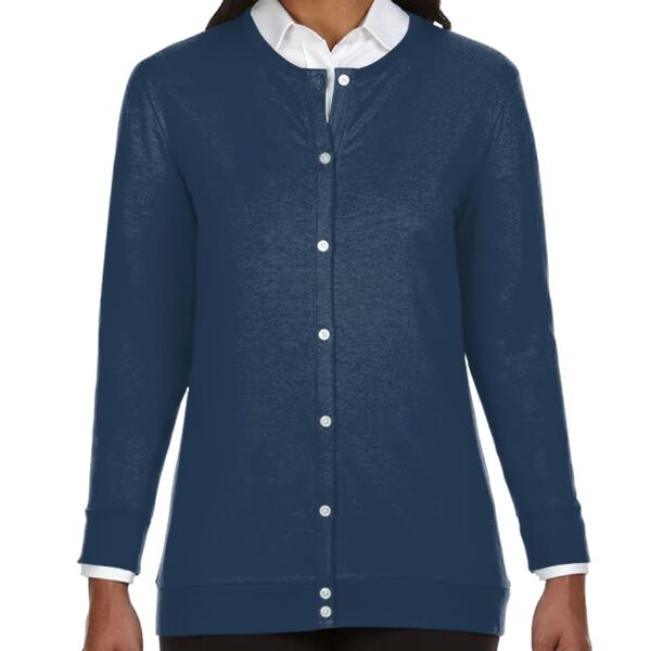 Ladies' Perfect Fit™ Ribbon Cardigan Thumbnail