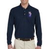 Men's 5.6 oz. Easy Blend™ Long-Sleeve Polo Thumbnail