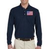 Men's 5.6 oz. Easy Blend™ Long-Sleeve Polo Thumbnail