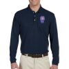 Men's 5.6 oz. Easy Blend™ Long-Sleeve Polo Thumbnail