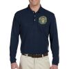 Men's 5.6 oz. Easy Blend™ Long-Sleeve Polo Thumbnail