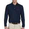 Men's 5.6 oz. Easy Blend™ Long-Sleeve Polo Thumbnail