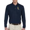 Men's 5.6 oz. Easy Blend™ Long-Sleeve Polo Thumbnail