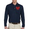 Men's 5.6 oz. Easy Blend™ Long-Sleeve Polo Thumbnail
