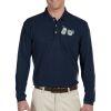 Men's 5.6 oz. Easy Blend™ Long-Sleeve Polo Thumbnail