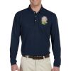 Men's 5.6 oz. Easy Blend™ Long-Sleeve Polo Thumbnail