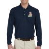 Men's 5.6 oz. Easy Blend™ Long-Sleeve Polo Thumbnail