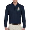 Men's 5.6 oz. Easy Blend™ Long-Sleeve Polo Thumbnail