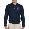 Men's 5.6 oz. Easy Blend™ Long-Sleeve Polo Thumbnail