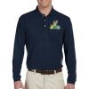 Men's 5.6 oz. Easy Blend™ Long-Sleeve Polo Thumbnail