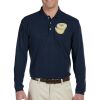 Men's 5.6 oz. Easy Blend™ Long-Sleeve Polo Thumbnail