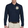Men's 5.6 oz. Easy Blend™ Long-Sleeve Polo Thumbnail