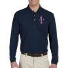 Men's 5.6 oz. Easy Blend™ Long-Sleeve Polo Thumbnail