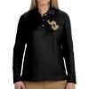 Ladies' Pima Piqué Long-Sleeve Polo Thumbnail