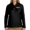 Ladies' Pima Piqué Long-Sleeve Polo Thumbnail