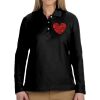 Ladies' Pima Piqué Long-Sleeve Polo Thumbnail