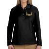 Ladies' Pima Piqué Long-Sleeve Polo Thumbnail