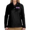 Ladies' Pima Piqué Long-Sleeve Polo Thumbnail