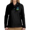 Ladies' Pima Piqué Long-Sleeve Polo Thumbnail