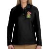 Ladies' Pima Piqué Long-Sleeve Polo Thumbnail