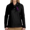 Ladies' Pima Piqué Long-Sleeve Polo Thumbnail