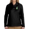 Ladies' Pima Piqué Long-Sleeve Polo Thumbnail