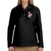 Ladies' Pima Piqué Long-Sleeve Polo Thumbnail