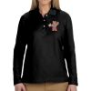 Ladies' Pima Piqué Long-Sleeve Polo Thumbnail
