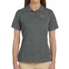Ladies' 6 oz. Ringspun Cotton Piqué Short-Sleeve Polo Thumbnail