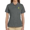 Ladies' 6 oz. Ringspun Cotton Piqué Short-Sleeve Polo Thumbnail
