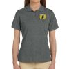Ladies' 6 oz. Ringspun Cotton Piqué Short-Sleeve Polo Thumbnail