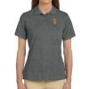 Ladies' 6 oz. Ringspun Cotton Piqué Short-Sleeve Polo Thumbnail