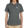 Ladies' 6 oz. Ringspun Cotton Piqué Short-Sleeve Polo Thumbnail