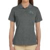 Ladies' 6 oz. Ringspun Cotton Piqué Short-Sleeve Polo Thumbnail