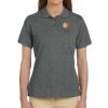 Ladies' 6 oz. Ringspun Cotton Piqué Short-Sleeve Polo Thumbnail