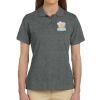 Ladies' 6 oz. Ringspun Cotton Piqué Short-Sleeve Polo Thumbnail