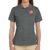 Ladies' 6 oz. Ringspun Cotton Piqué Short-Sleeve Polo Thumbnail