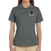 Ladies' 6 oz. Ringspun Cotton Piqué Short-Sleeve Polo Thumbnail