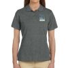 Ladies' 6 oz. Ringspun Cotton Piqué Short-Sleeve Polo Thumbnail