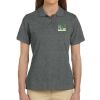 Ladies' 6 oz. Ringspun Cotton Piqué Short-Sleeve Polo Thumbnail
