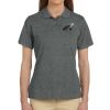 Ladies' 6 oz. Ringspun Cotton Piqué Short-Sleeve Polo Thumbnail