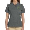 Ladies' 6 oz. Ringspun Cotton Piqué Short-Sleeve Polo Thumbnail