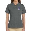 Ladies' 6 oz. Ringspun Cotton Piqué Short-Sleeve Polo Thumbnail