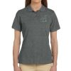 Ladies' 6 oz. Ringspun Cotton Piqué Short-Sleeve Polo Thumbnail
