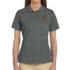 Ladies' 6 oz. Ringspun Cotton Piqué Short-Sleeve Polo Thumbnail