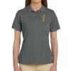 Ladies' 6 oz. Ringspun Cotton Piqué Short-Sleeve Polo Thumbnail