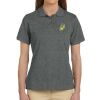 Ladies' 6 oz. Ringspun Cotton Piqué Short-Sleeve Polo Thumbnail