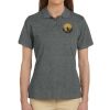 Ladies' 6 oz. Ringspun Cotton Piqué Short-Sleeve Polo Thumbnail