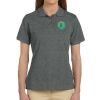 Ladies' 6 oz. Ringspun Cotton Piqué Short-Sleeve Polo Thumbnail